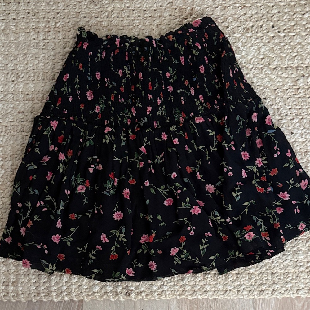 GANNI Georgette mini Skirt